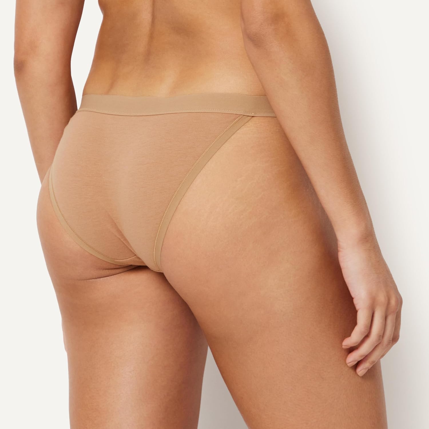 Detalle de Amazon Essentials Women's Cotton Jersey Tanga Underwear — Pack of 6