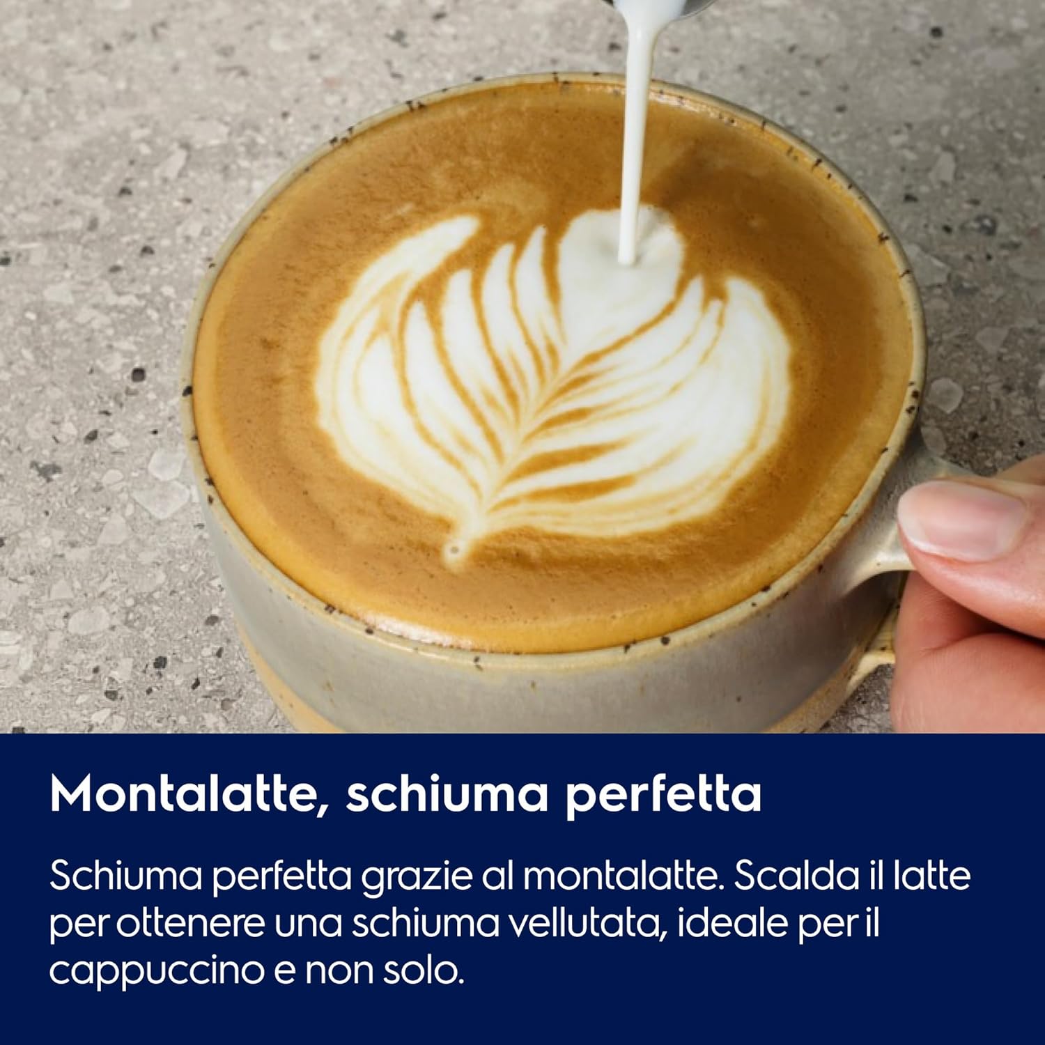 Detalle de Electrolux Explore 6: Macchina per Caffè Espresso e Cappuccino E6EC1-6BST, 2 tazze, ThermoBlock, 2-in-1 E.S.E., nero