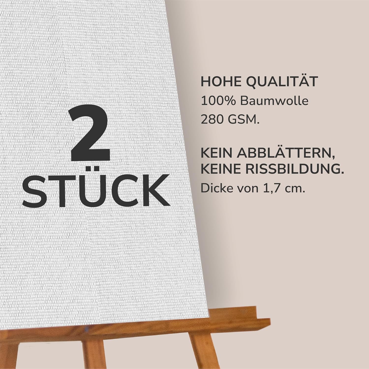 Thumbnail 2 de Zenacolor Leinwand 40x50 Set aus 2