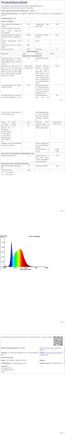 Thumbnail 5 de SIBRILLE RGB Doppelkopf Schreibtischlampe LED dimmbar (22 W, 80 cm) mit Fernbedienung, weiß