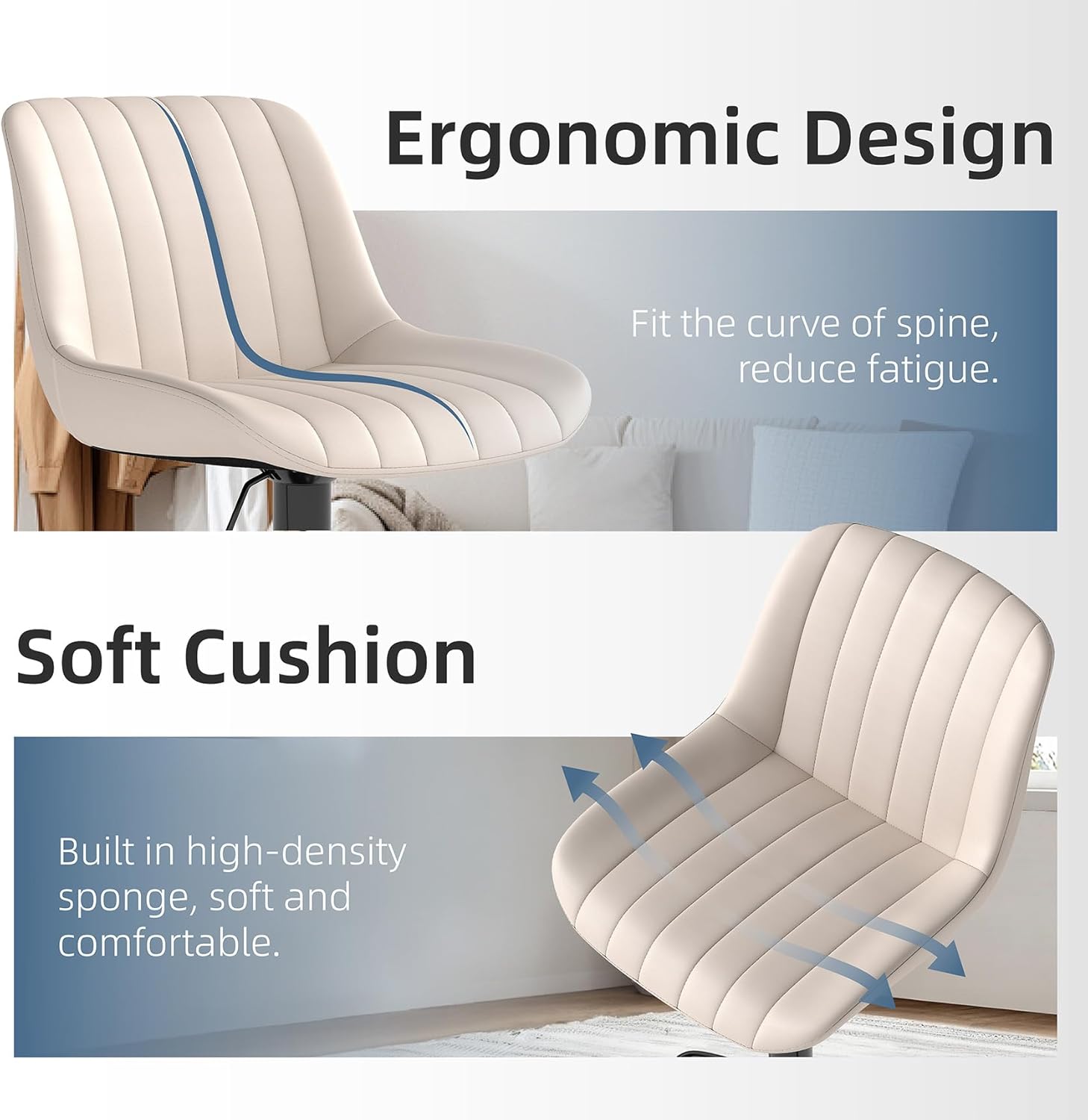 Thumbnail 2 de Youhauchair Bar Stools Set of 3
