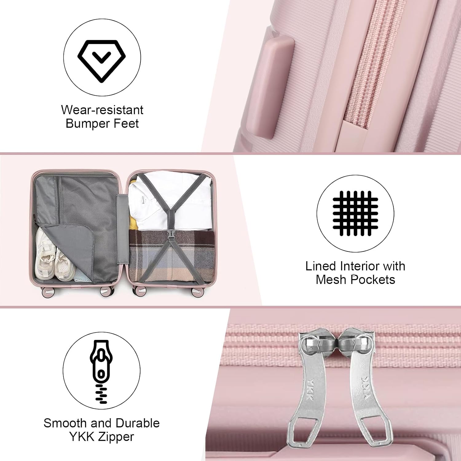 Thumbnail 6 de Sea choice Luggage Set 20in Expandable Cabin 35L