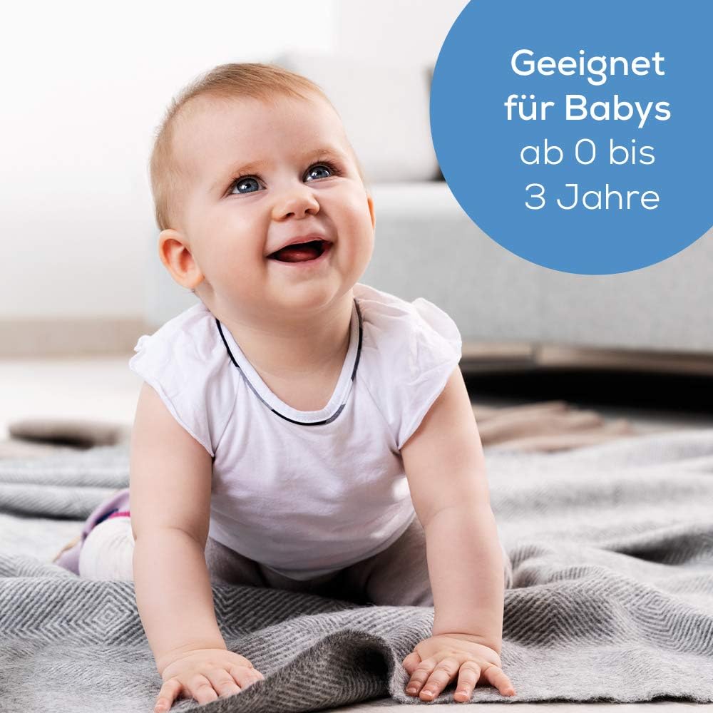 Detalle de Beurer babymasker voor inhalator met riempje, desinfecteerbaar, 0–3 jaar