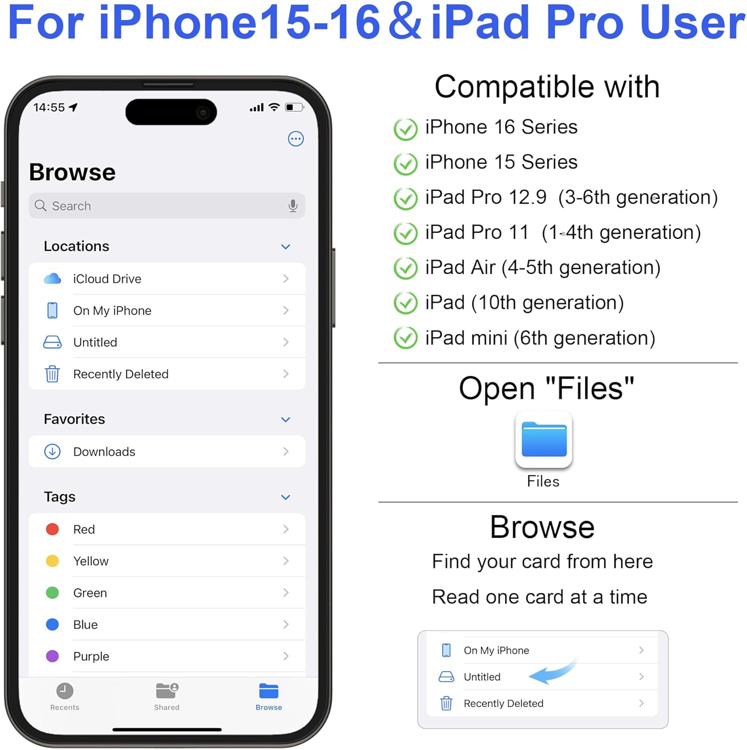 Thumbnail 6 de SD Card Reader USB‑C 90MB/s