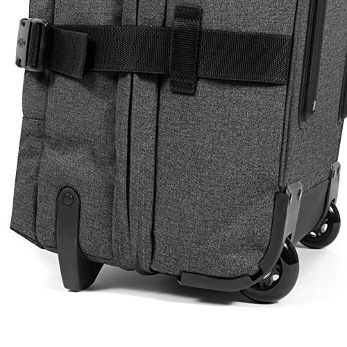 Detalle de Eastpak Tranverz L Koffer 121L – Großer Reisebegleiter mit 2-Fach-System und TSA-Schloss (Black Denim)