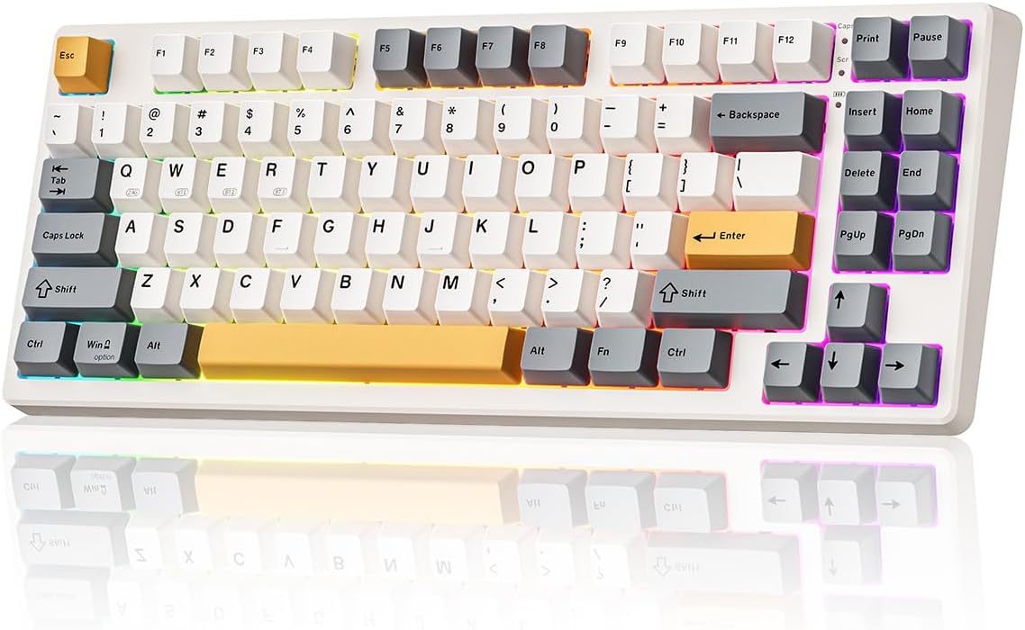 Thumbnail 1 de Kisnt KN85 4000 mAh compact 75% keyboard ⌨