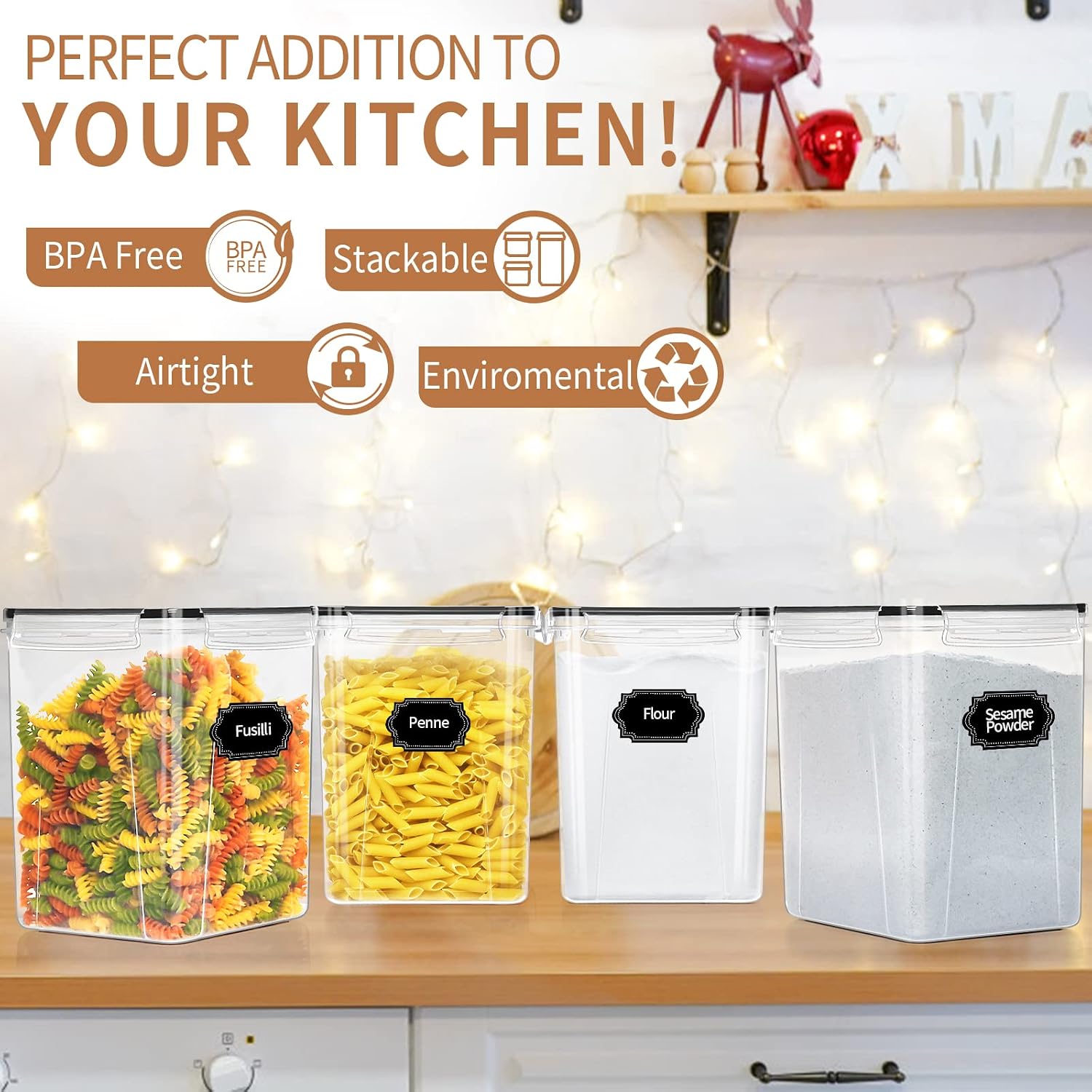 Detalle 1 de PRAKI food storage containers 5.2L