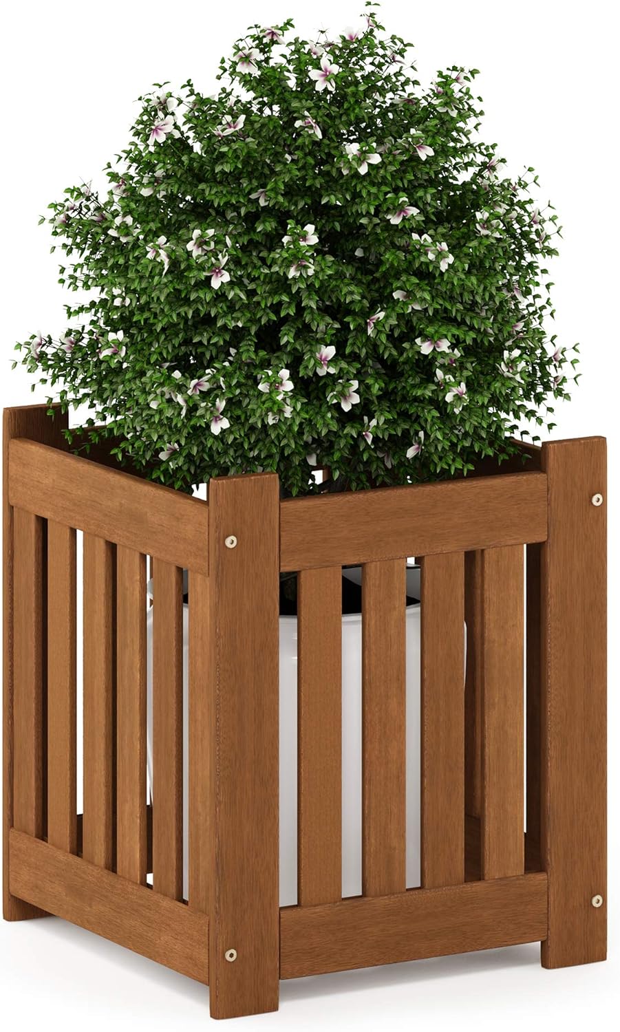 Furinno Tioman Boîte à fleurs en bois