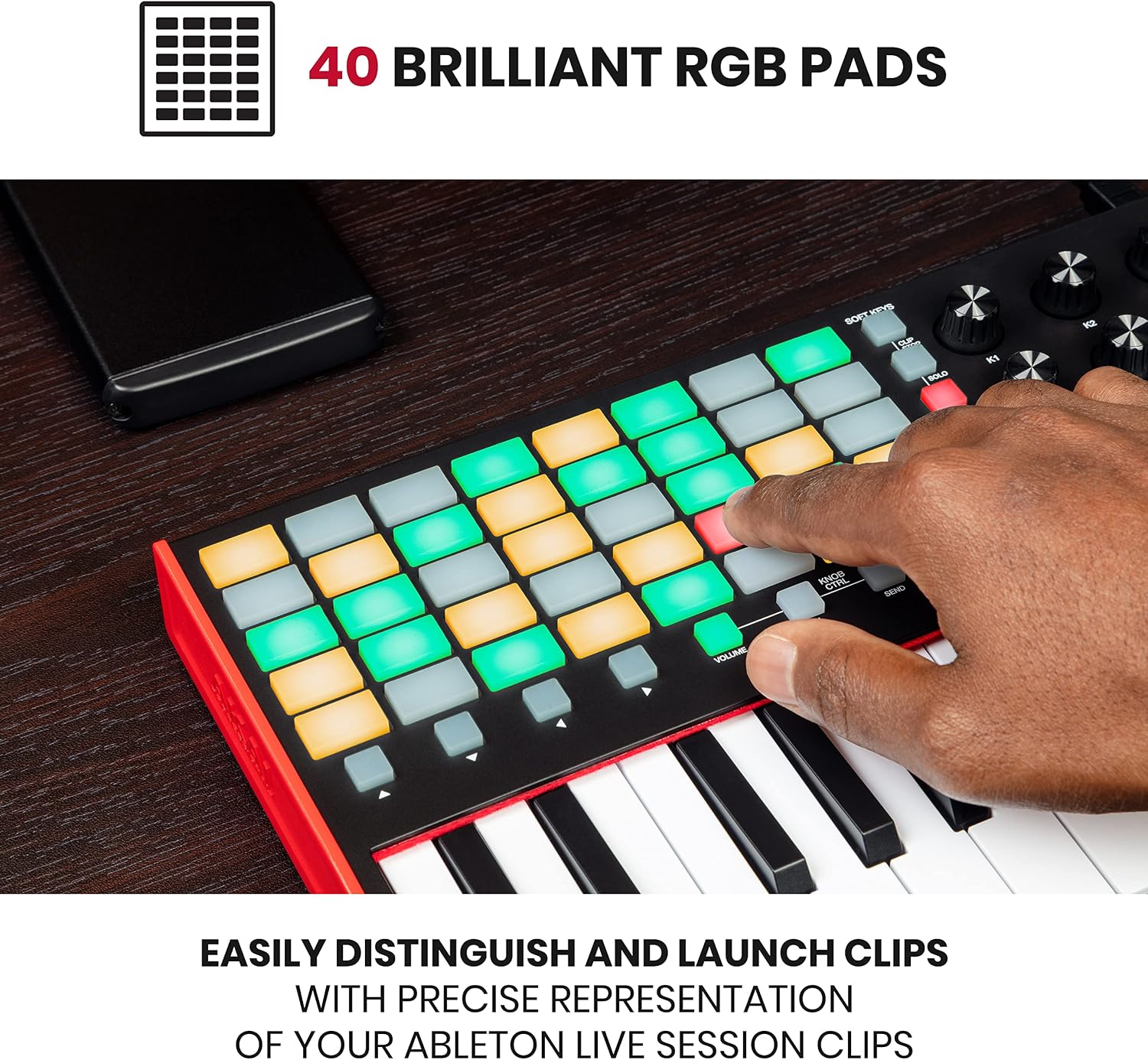 Detalle de Akai Professional MIDI Keyboard Controller, 25 Keys