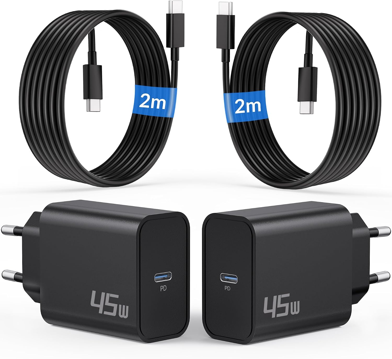 Detalle de Samsung 45W USB C Ladegerät Schnellladegerät