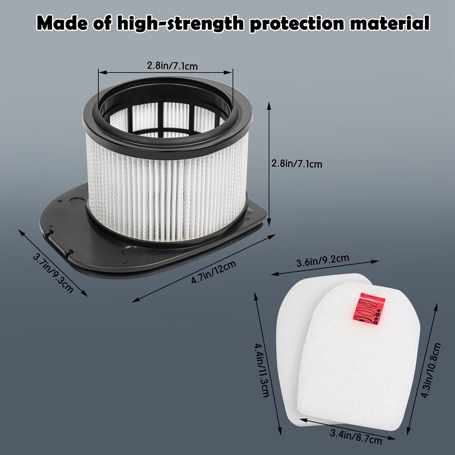 Detalle de Spofan Filter Replacement for Shark IZ400 Stratos