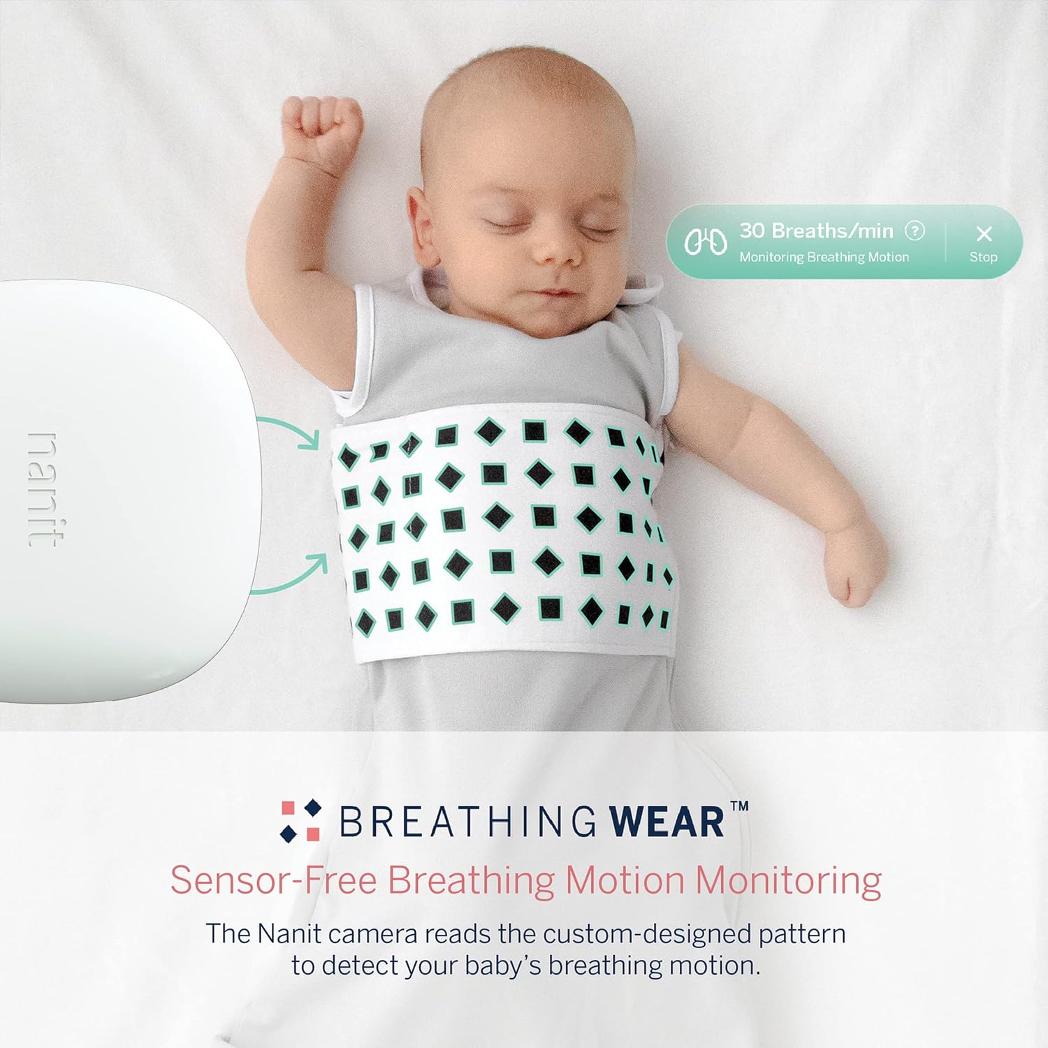 Detalle 2 de Nanit Breathing Wear Sleeping Bag Small 3-6M