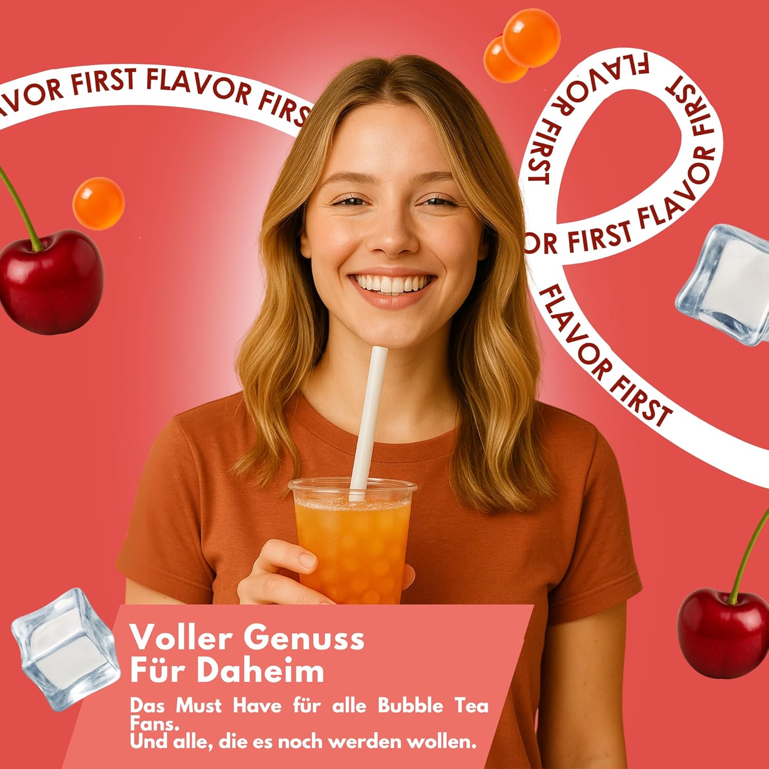 Thumbnail 3 de ONHA Bubble Tea Sirup 3er Set – fruchtig intensiver Geschmack (Himbeere, Kirsche, Wassermelone)