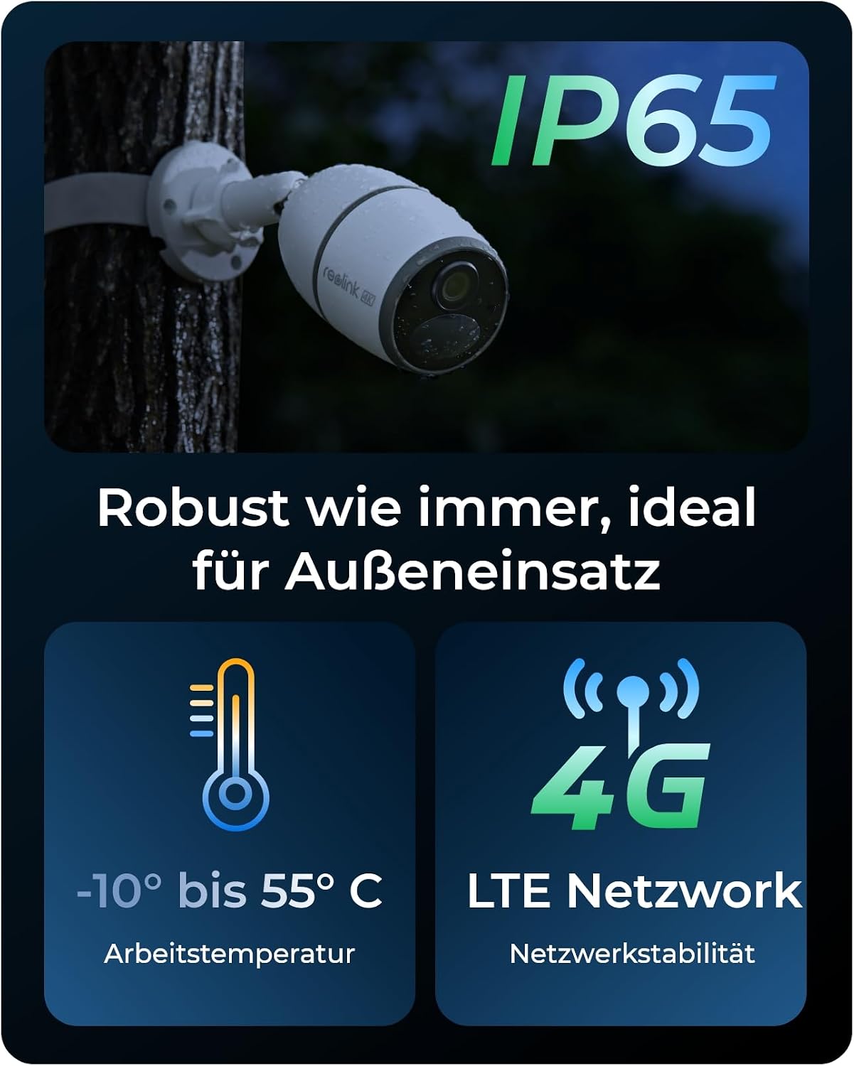 Thumbnail 6 de Reolink 4K 4G LTE Überwachungskamera mit SIM Karte