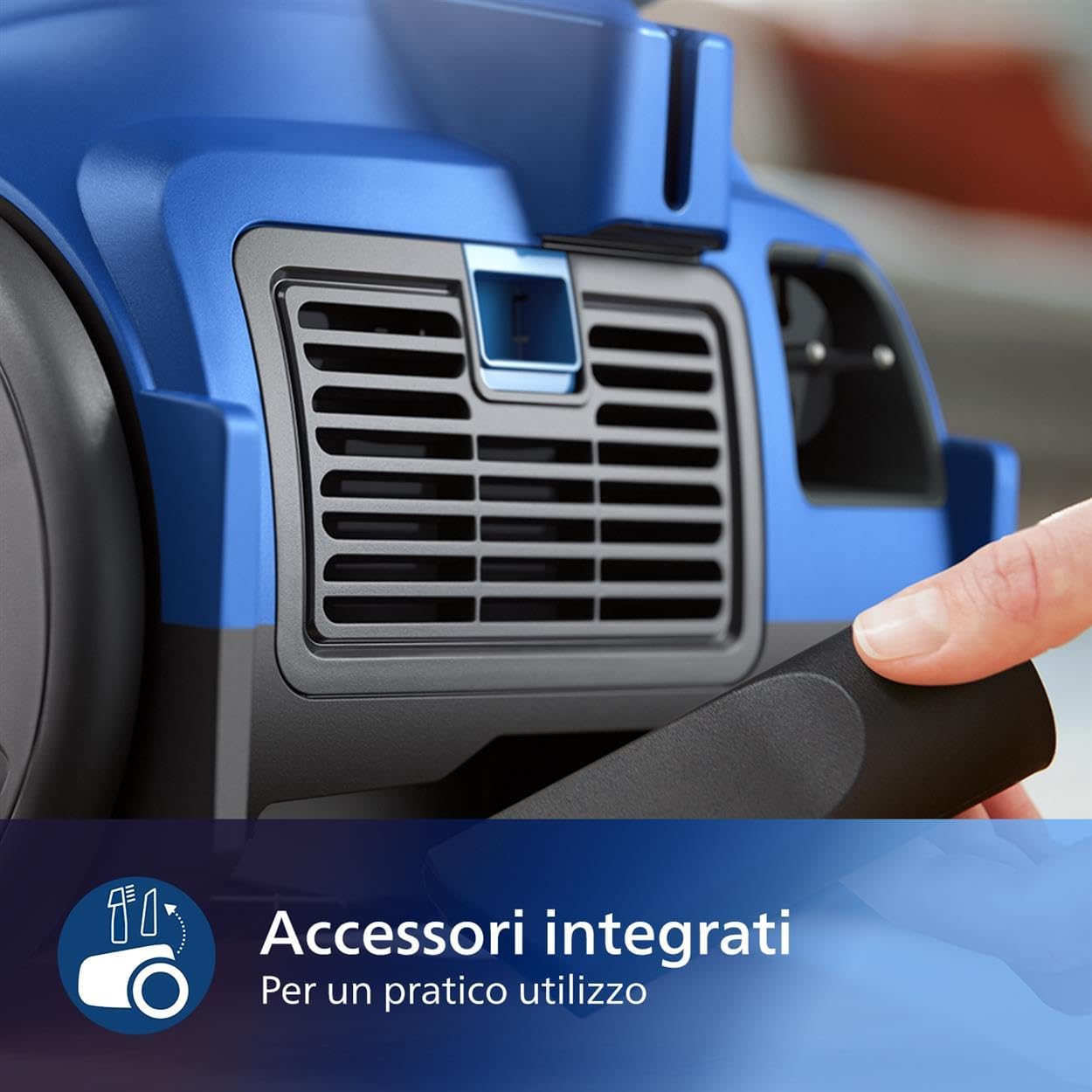 Detalle 2 de Philips Serie 2000 aspirapolvere senza sacco 850 W 🧹