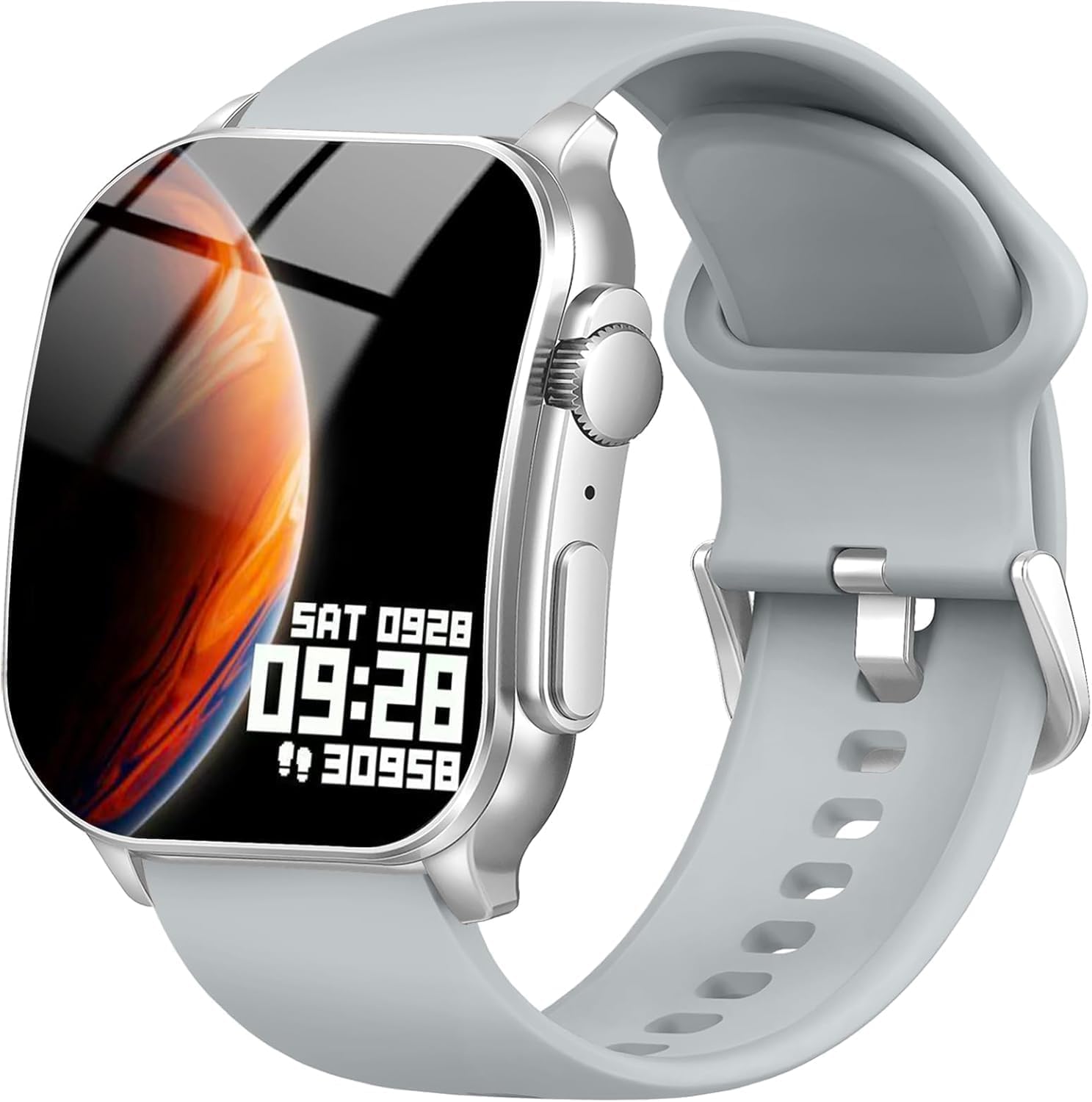 Detalle de Smart Watch for Men and Women with 2.01" AMOLED Curved Screen – IP68 Fitness Tracker