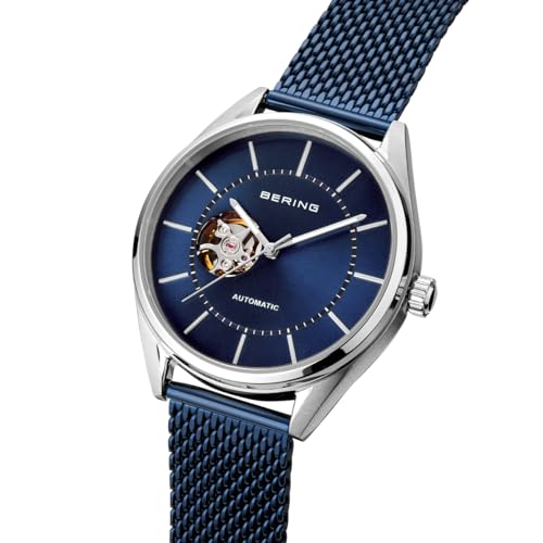 Detalle 2 de BERING Reloj automático para Hombre, Colección Automatic 16743-307: acero inoxidable, zafiro y esfera azul