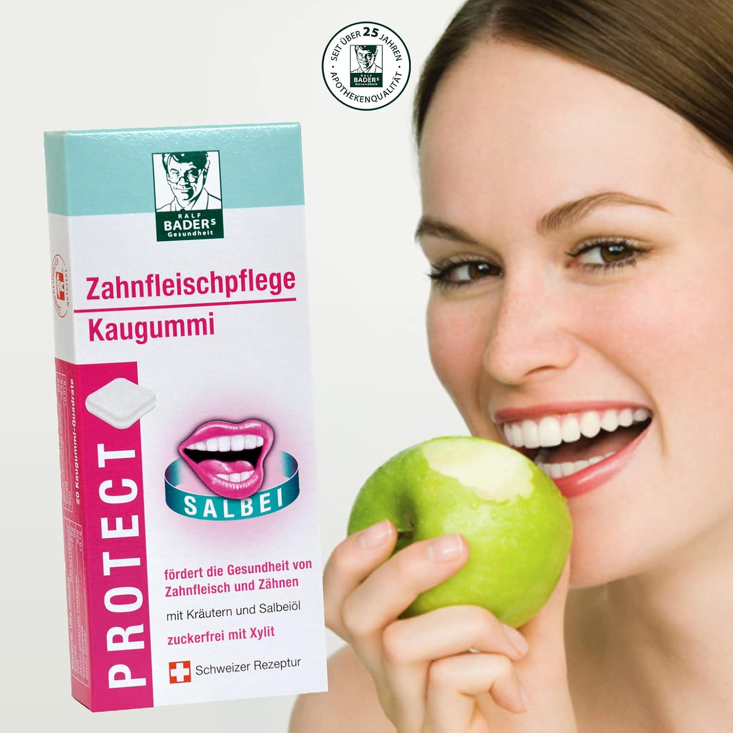 Thumbnail 6 de BADERs PROTECT Funktions-Kaugummi 3x20 Stück 🍬