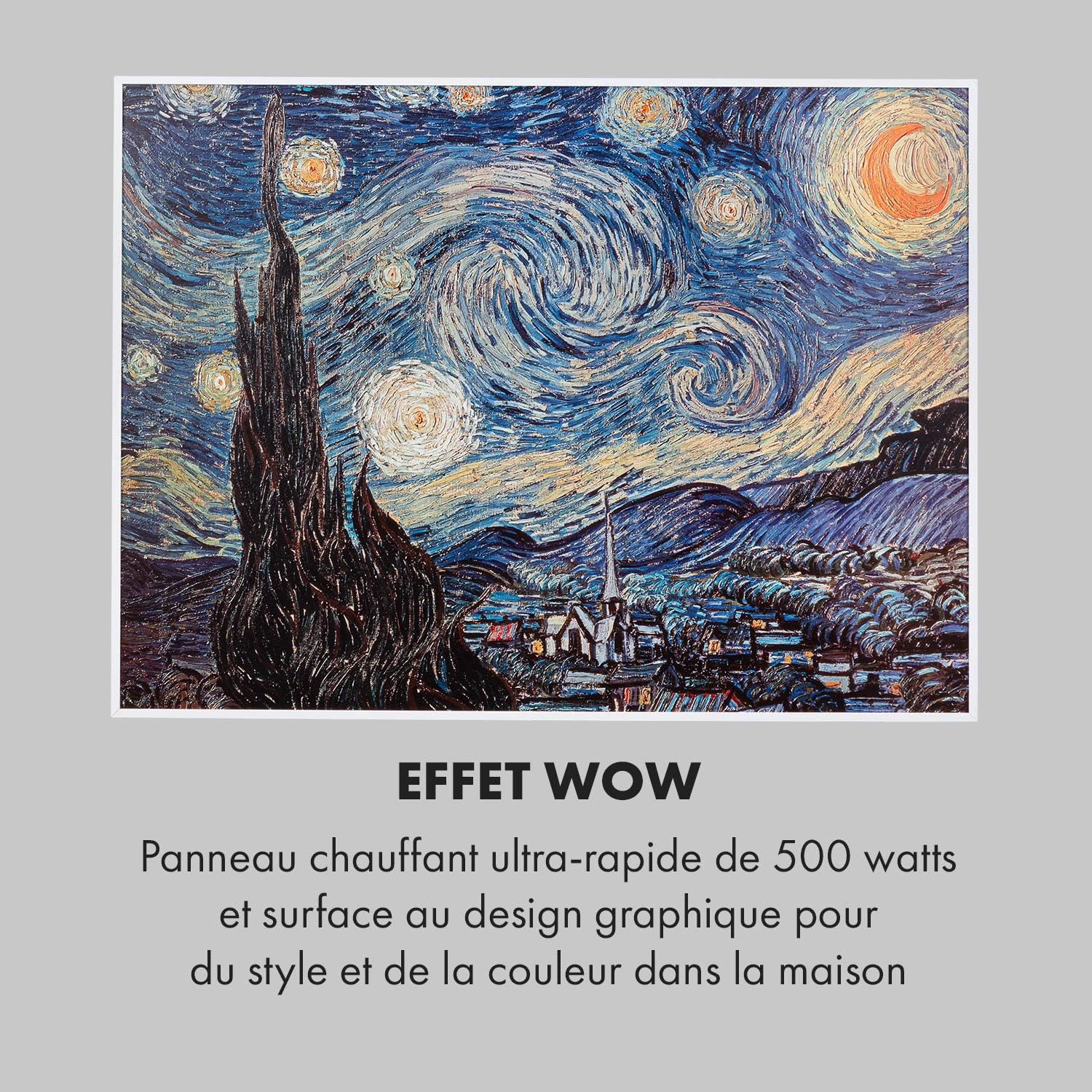 Thumbnail 4 de Klarstein Placard Mural infraroodwandradiator 500 W met wifi-app