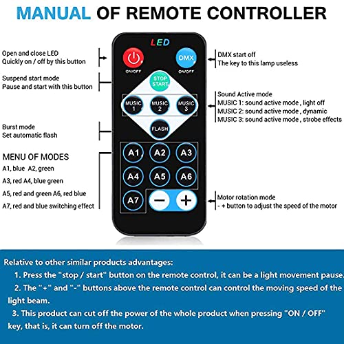 Detalle 2 de CATPOWER Pack of 2 Remote-Controlled Sound-Activated Portable Party Lights