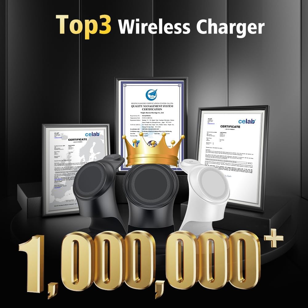 Thumbnail 6 de 3-in-1 Magnetic Wireless Charger Stand for iPhone Series
