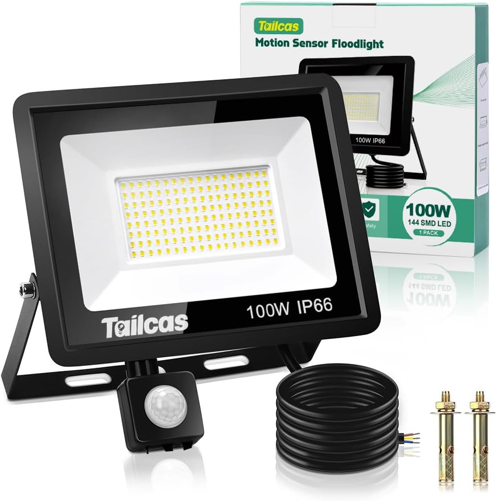 Detalle de Tailcas Faretto LED esterno 100 Watt 9000 lm