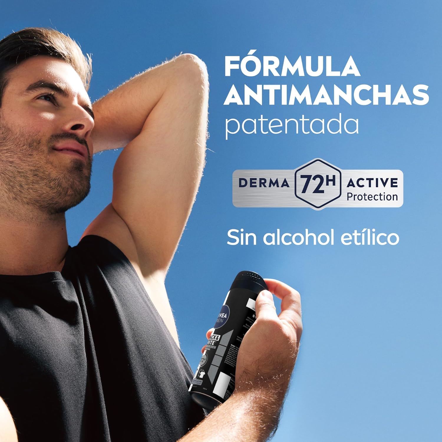 Thumbnail 4 de NIVEA MEN Black & White Invisible Spray 💪 Pack 6 (6x100ml)