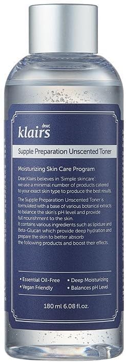 Thumbnail 3 de DearKlairs Tónico Supple Preparation 6.08 fl oz 🌿 Sin perfume y ligero