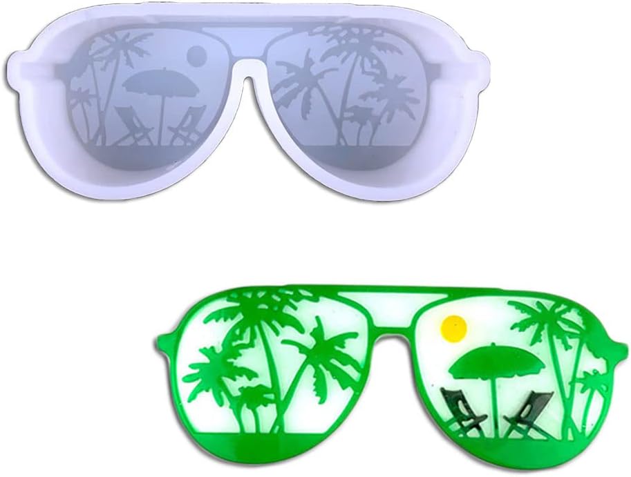Detalle de Duawenki Silicone Mold, Sunglasses Shape