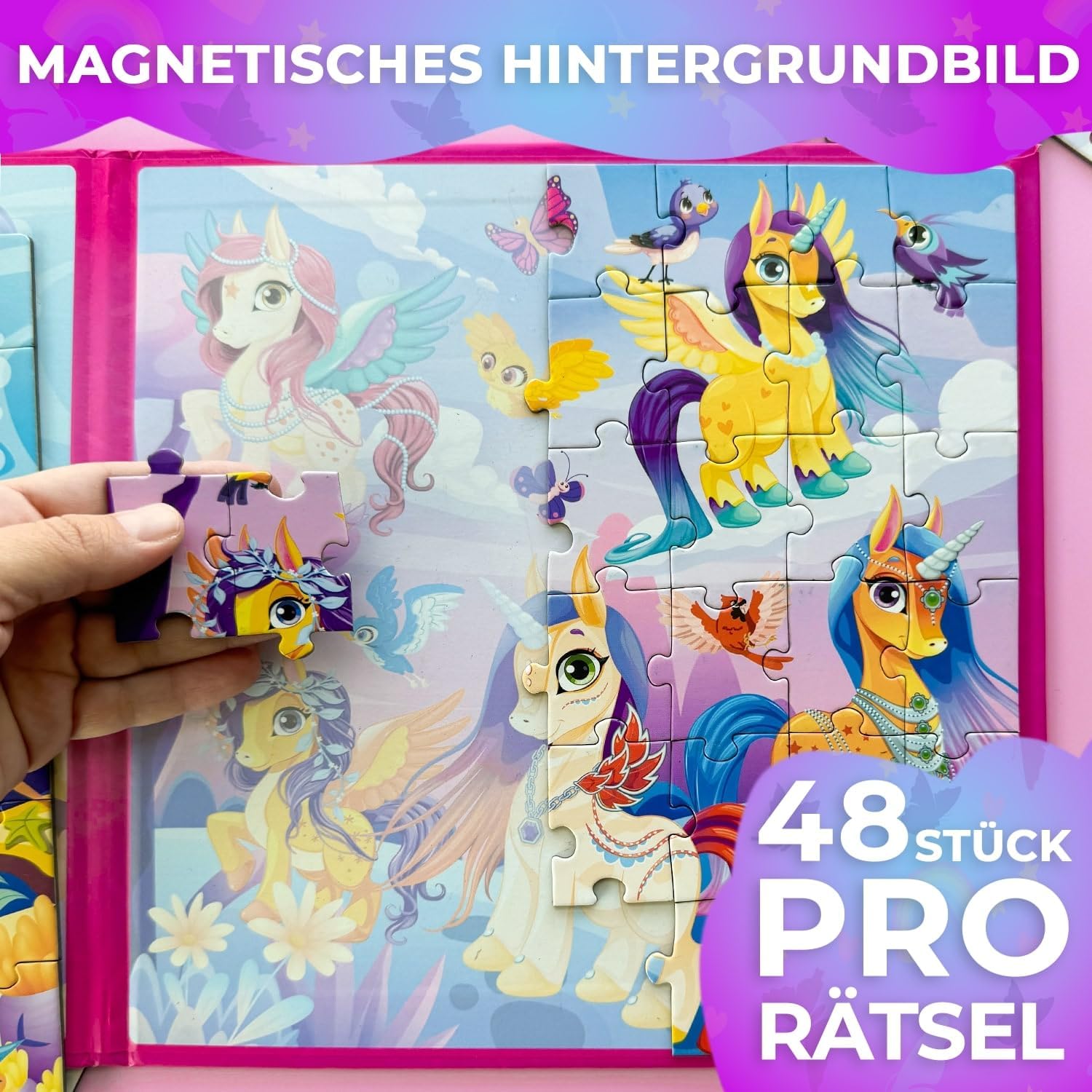 Thumbnail 2 de QUOKKA Magnetspiel ab 3-4 Jahre 48‑teiliges Puzzle