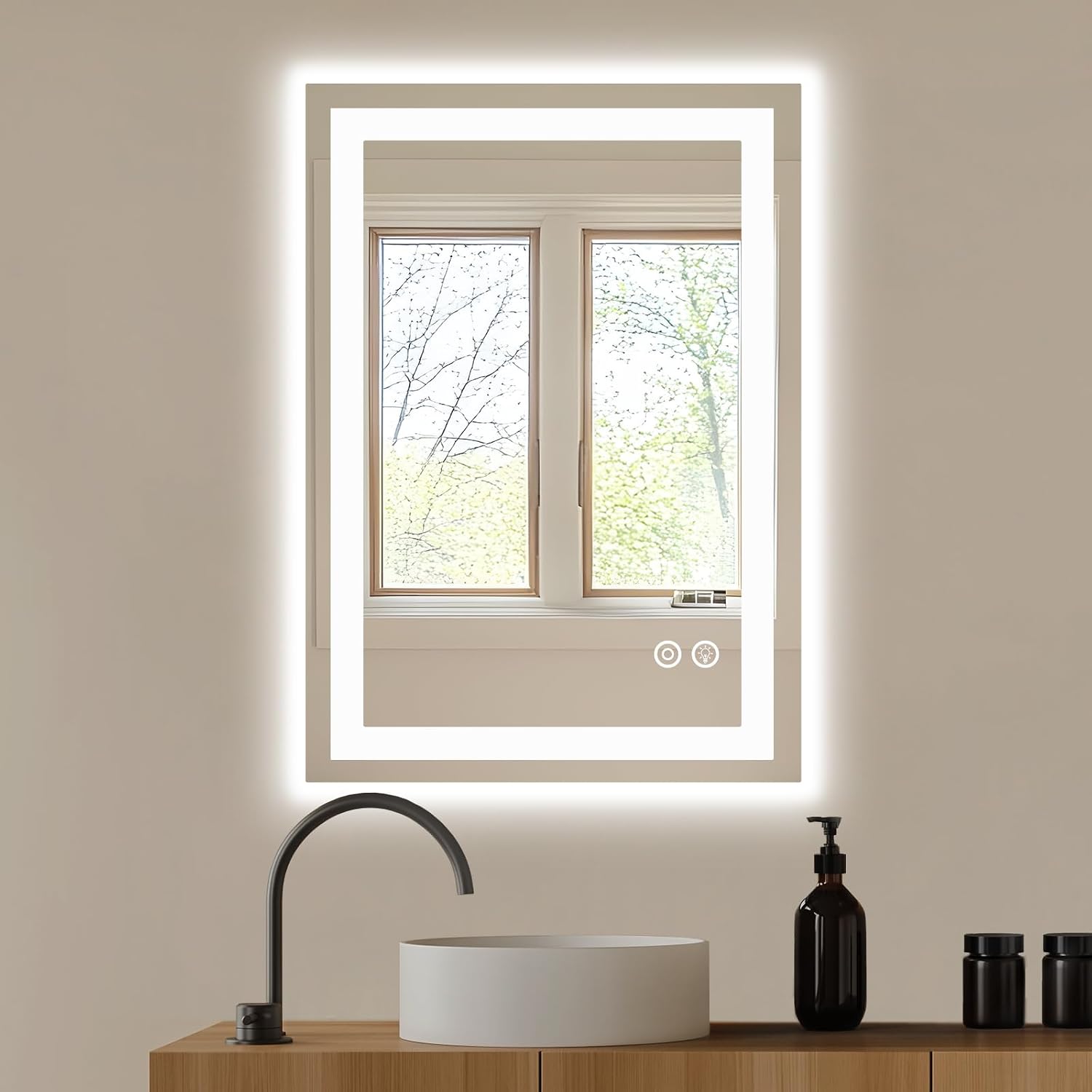 Thumbnail 6 de DUMOS LED Bathroom Mirror 20.1 x 28.1 inches