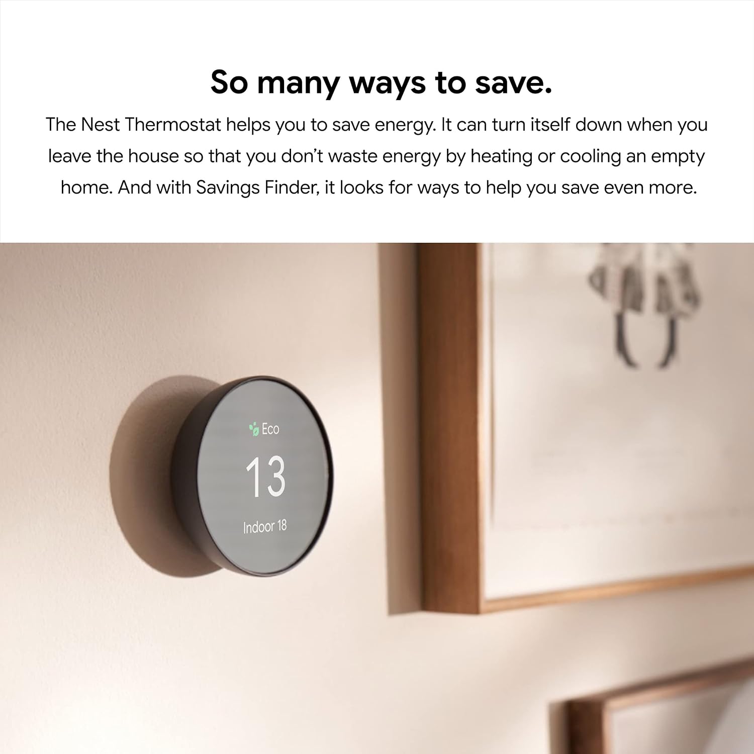 Detalle de Google Nest smart thermostat, Fog