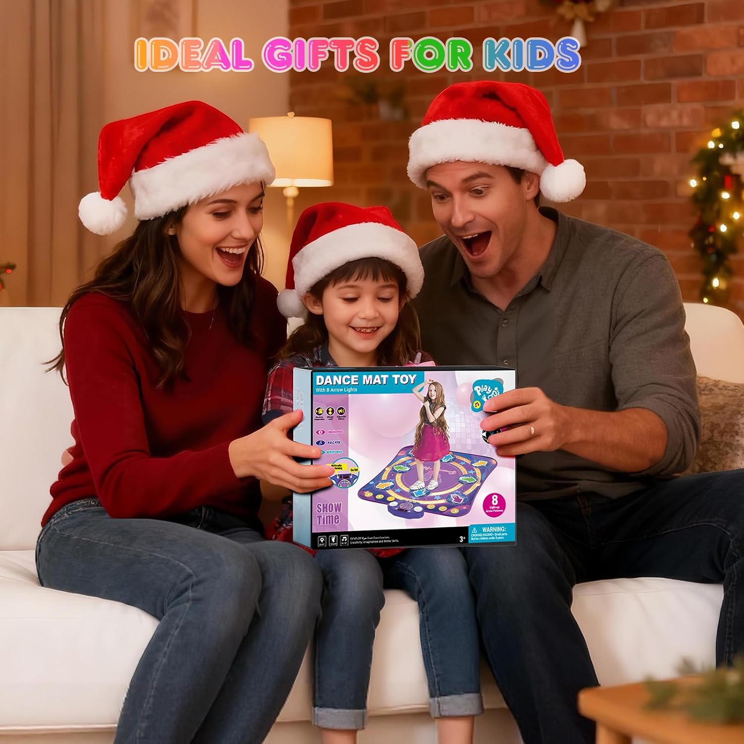 Thumbnail 4 de Dance Mat Toys 8-Button Light-Up Dance Pad