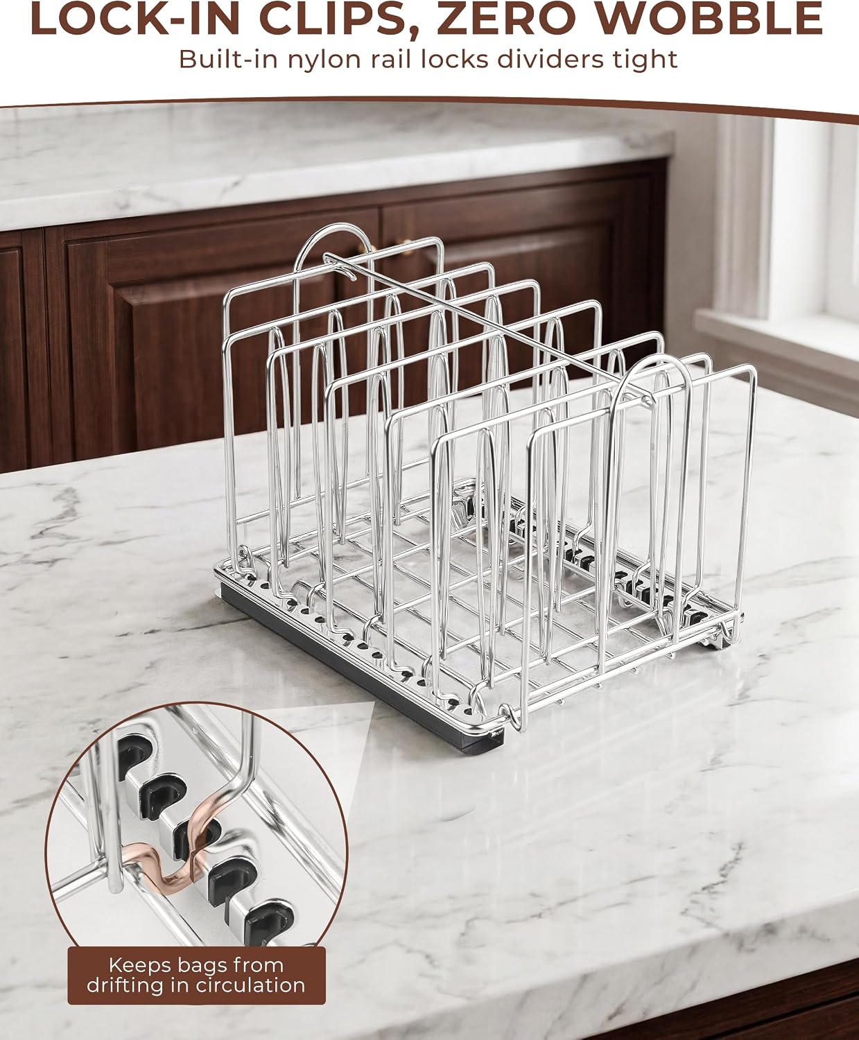 Thumbnail 5 de EVERIE Sous Vide Container 12 Quart Universal Lid and Rack 🥘