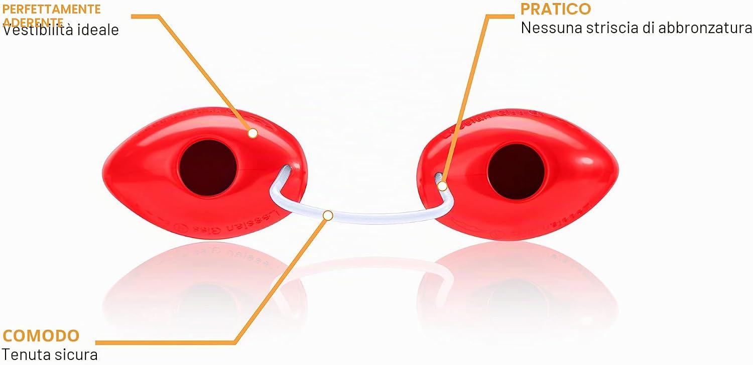 Thumbnail 1 de Occhiali per solarium: protezione UV conforme CE con astuccio igienico