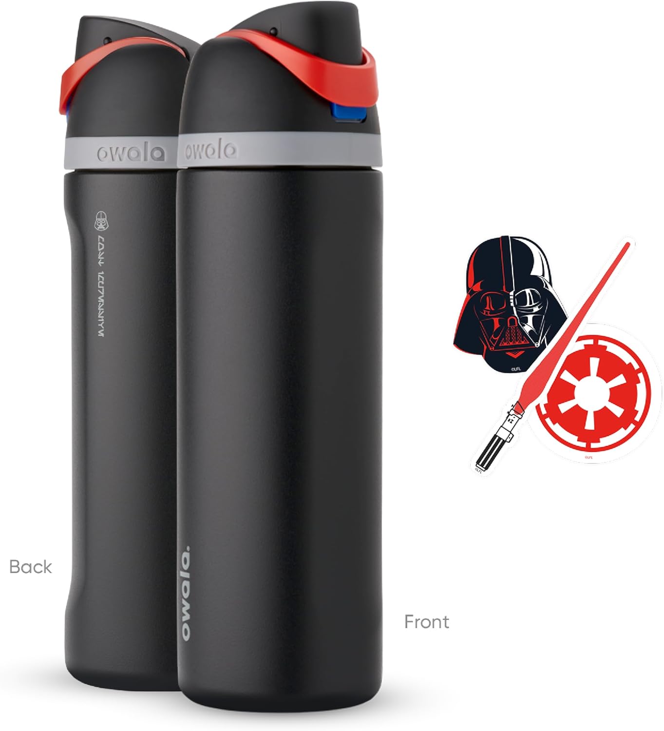 Thumbnail 5 de Owala Star Wars FreeSip Insulated Water Bottle (Darth Vader) – 24-Ounce