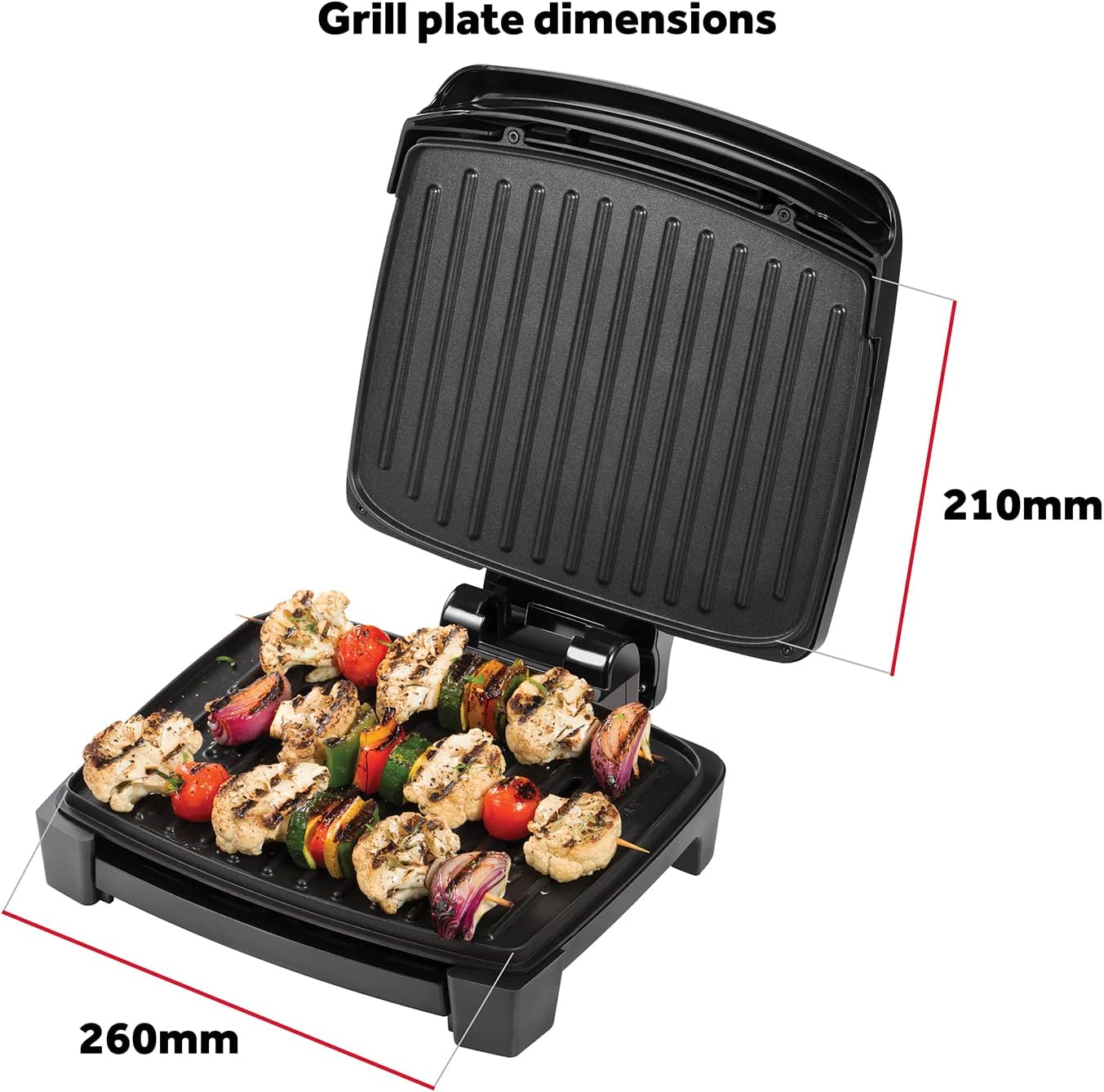 Thumbnail 4 de George Foreman Immersa Medium Electric Grill 28310