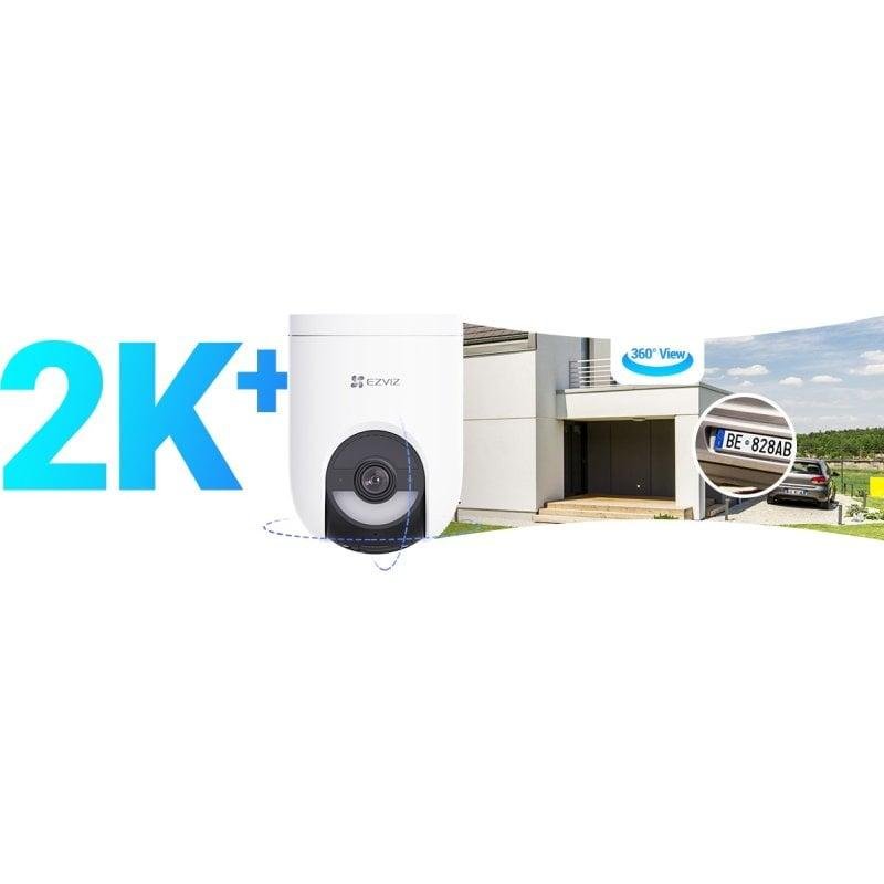 Detalle 2 de EZVIZ HB8 Lite 2K+ Cámara exterior rotativa 340° a batería