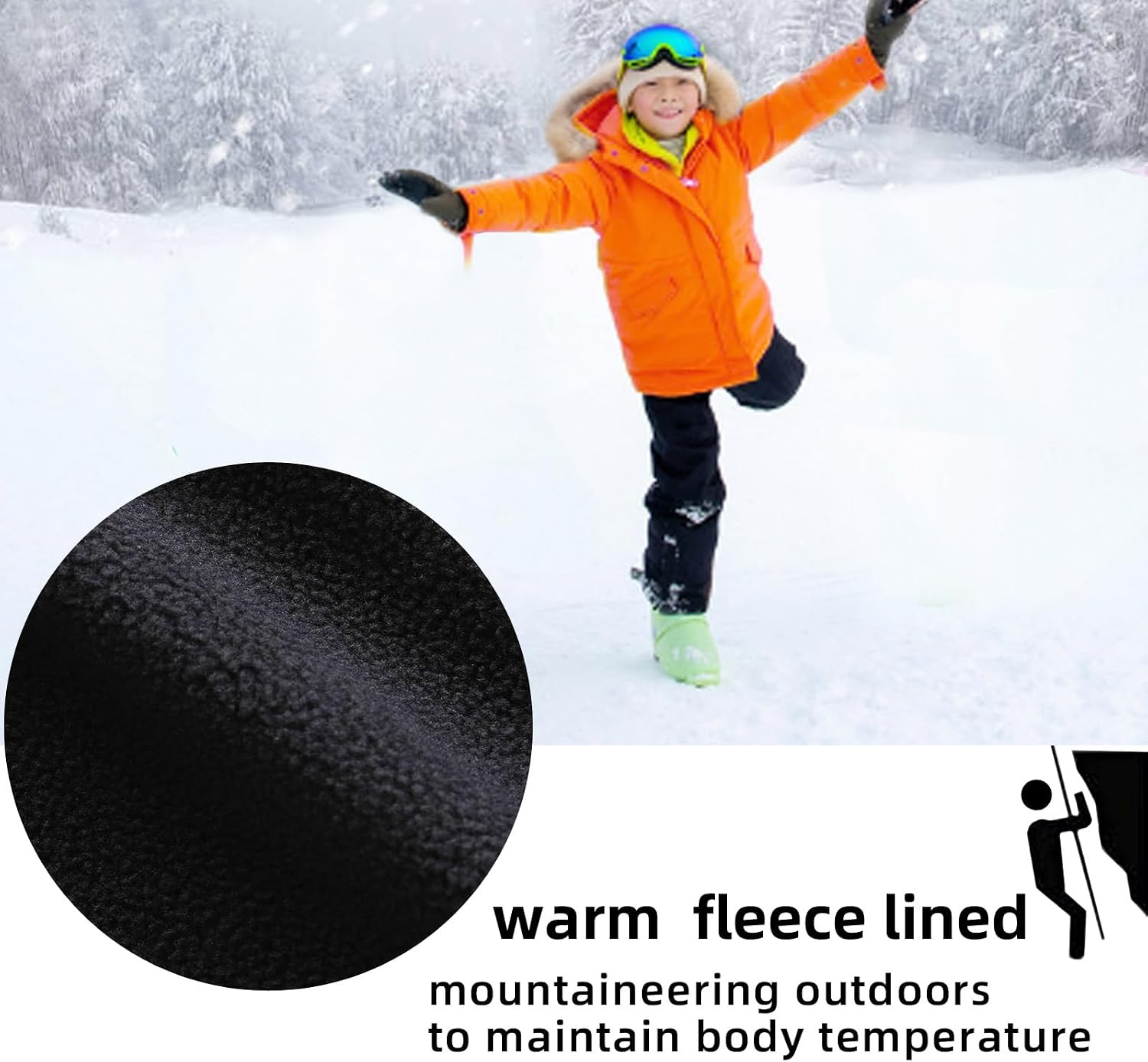 Detalle de MEILONGER Schneehose Jungen Mädchen