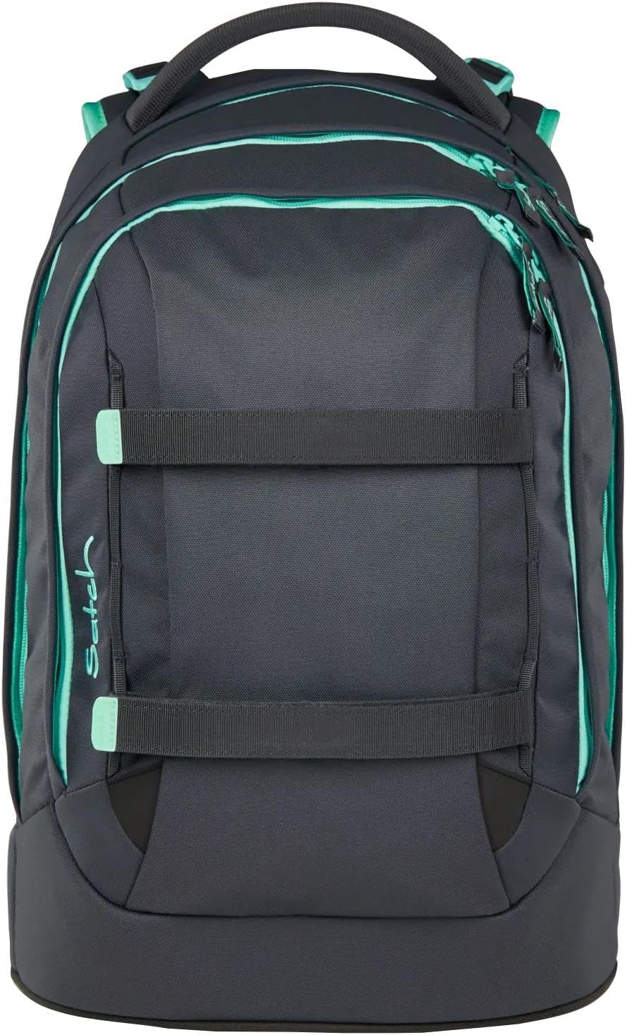 Detalle 2 de Satch Schulrucksack Pack Ocean Mint – Blau, 30 Liter: Praktischer Schulrucksack mit ergonomischem Tragesystem