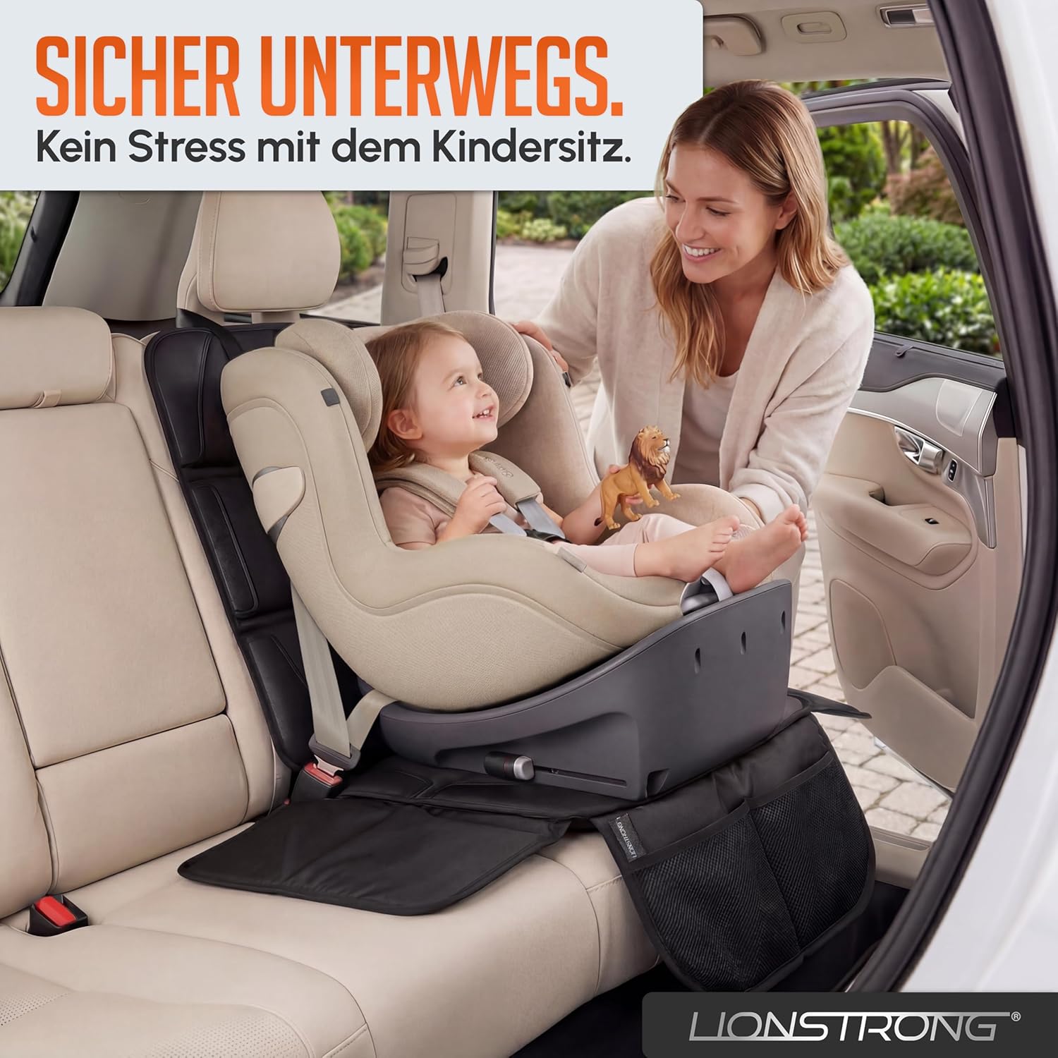 Thumbnail 5 de LIONSTRONG Kindersitzunterlage wasserabweisend