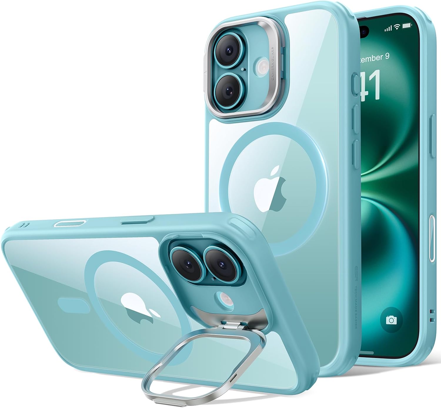 Detalle de ESR iPhone 16 MagSafe military-grade case 1
