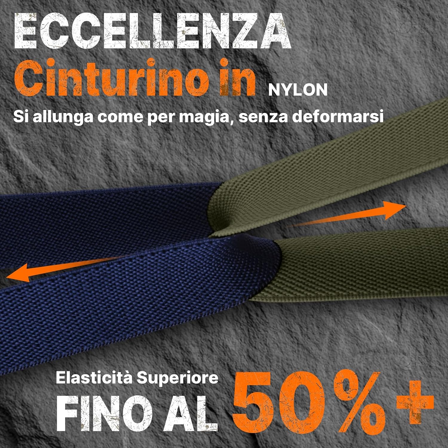 Detalle de Fullmosa Cinturino per Apple Watch SE3 44/49 mm - Nylon elastico, traspirante, 2 pezzi