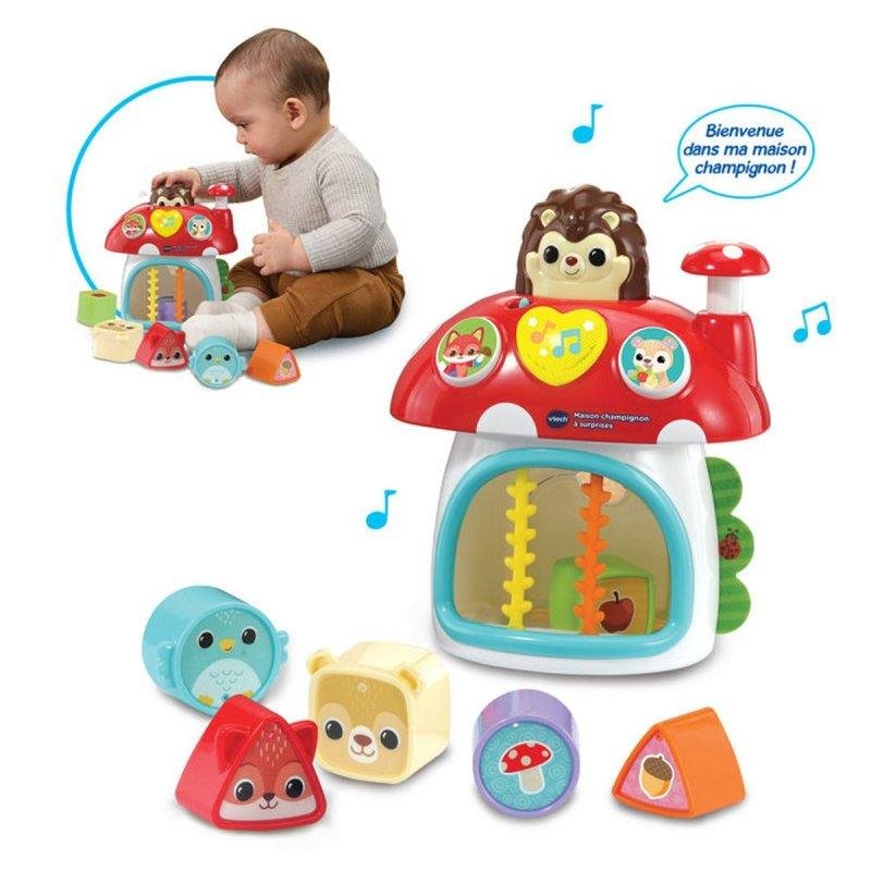 Detalle de Casa de setas interactiva VTech Baby Mushroom Surprise House