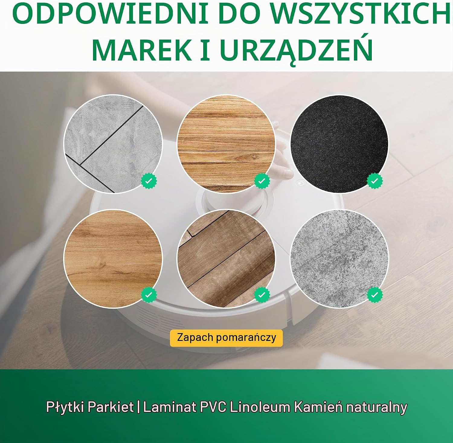 Detalle de BIOHY płyn do podłóg 250 ml, zapach pomarańczy, koncentrat do robotów