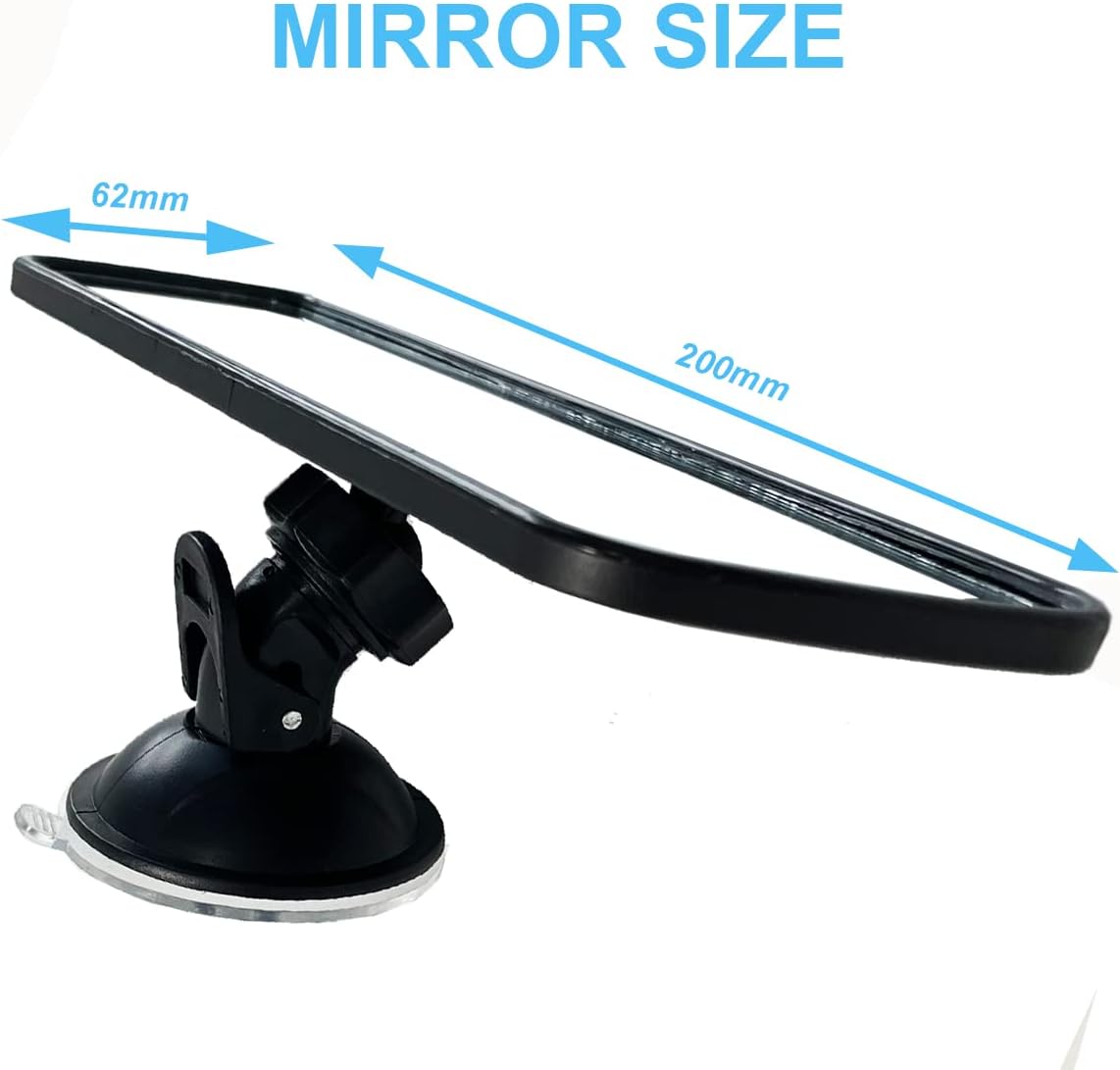 Thumbnail 4 de Kitbest Rear View Mirror for Driving Test 200mm
