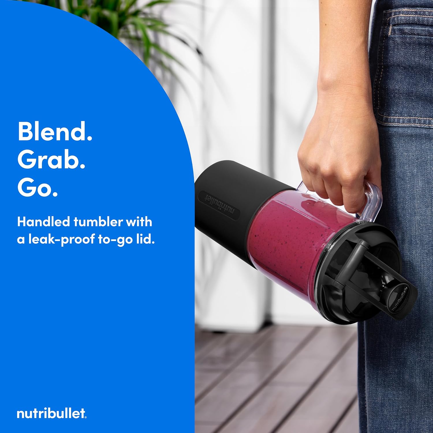 Thumbnail 6 de NutriBullet Turbo Tumbler Edition NB30400C Personal Blender, 1,000-Watt, Two Cups