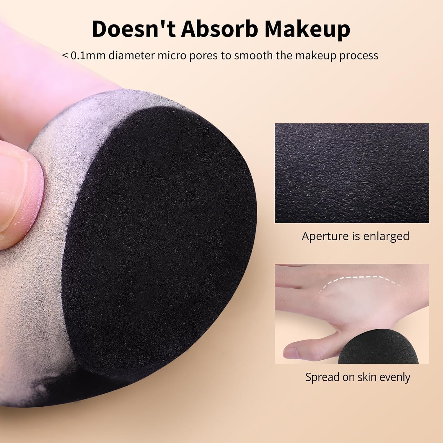 Thumbnail 5 de BEAKEY Makeup Sponge Set 5 pcs ๐