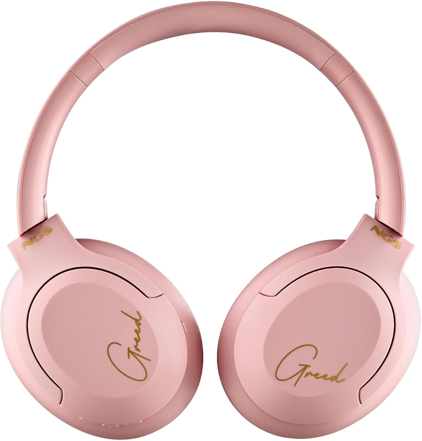 Detalle de NGS ARTICA Greed PINK – Kabellose Supra‑Aurale Kopfhörer mit Mikrofon, 40 Std, Pink