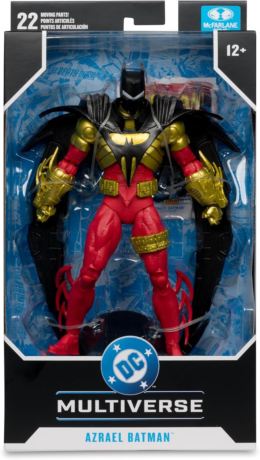 Thumbnail 6 de McFarlane DC Multiverse Actionfigur Azrael Batman (Knightquest), 19 cm